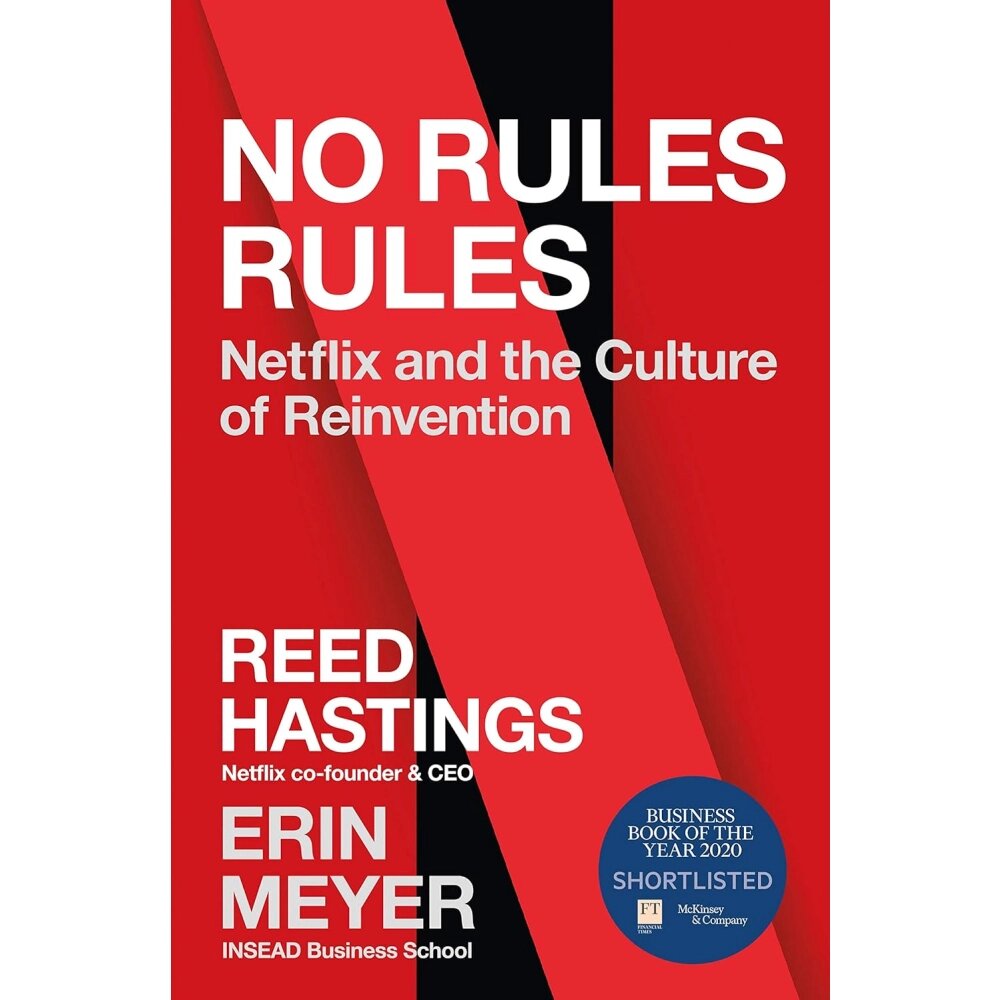 Книга на английском языке "No Rules Rules", Reed Hastings, Erin Meyer от компании «Офистон маркет» - фото 1