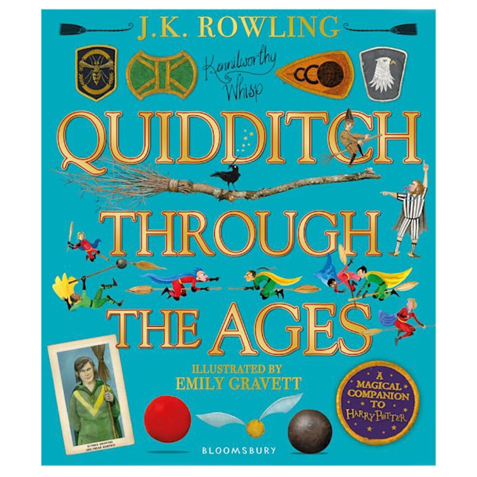 Книга на английском языке "Quidditch Through the Ages –  Illustr. HB", Rowling J. K. от компании «Офистон маркет» - фото 1