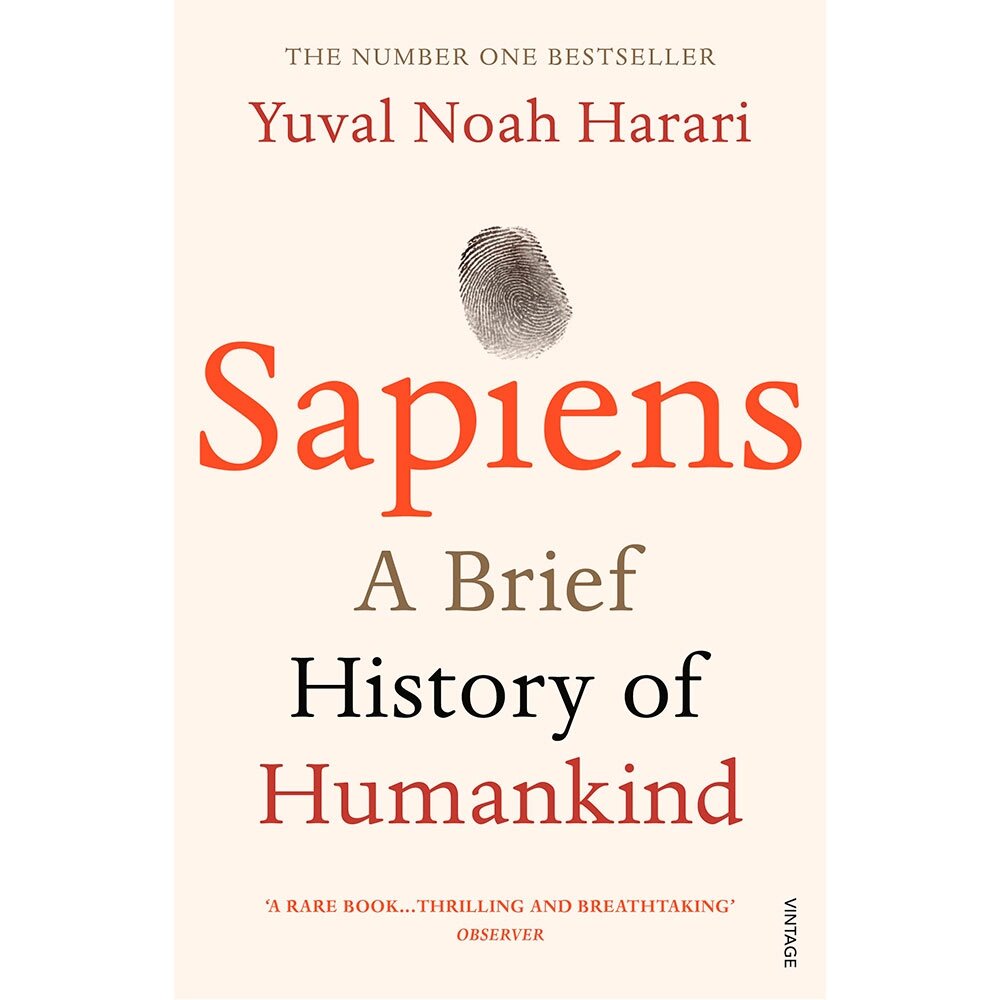 Книга на английском языке "Sapiens: A Brief History of Humankind", Харари Ю. от компании «Офистон маркет» - фото 1