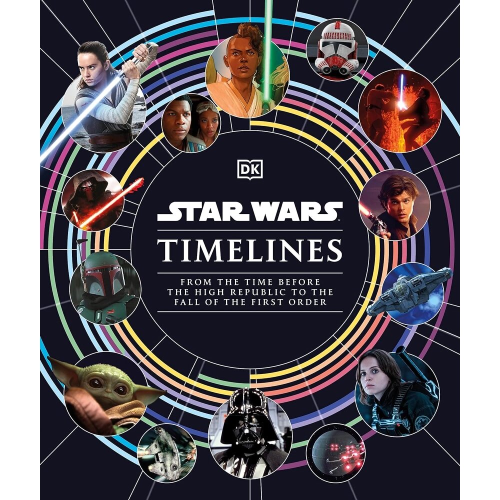 Книга на английском языке "Star Wars Timelines" от компании «Офистон маркет» - фото 1