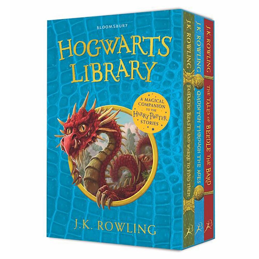 Книга на английском языке "The Hogwarts Library - Box Set", J. K. Rowling от компании «Офистон маркет» - фото 1