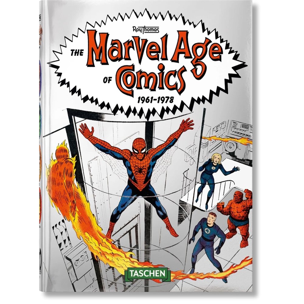 Книга на английском языке "The Marvel Age of Comics 1961-1978", Roy Thomas от компании «Офистон маркет» - фото 1