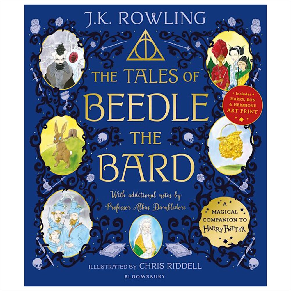 Книга на английском языке "The Tales of Beedle the Bard", J. K. Rowling, Illustr. Chris Riddell, -30% от компании «Офистон маркет» - фото 1