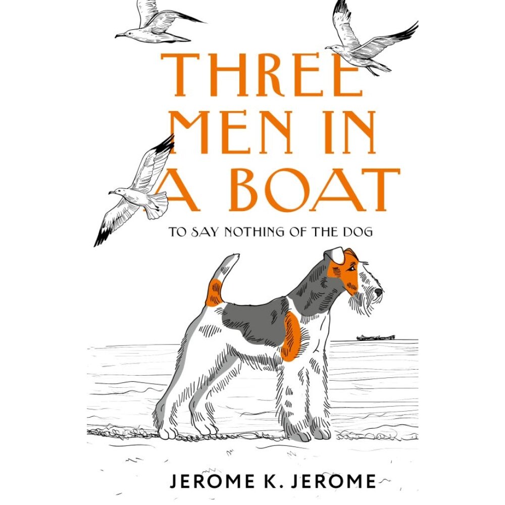 Книга на английском языке "Three Men in a Boat (To say Nothing of the Dog)",  Джером К. Джером от компании «Офистон маркет» - фото 1