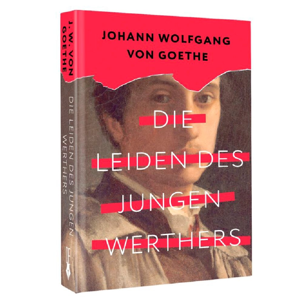 Книга на немецком языке "Die Leiden des jungen Werthers", Иоганн Вольфганг фон Гете от компании «Офистон маркет» - фото 1