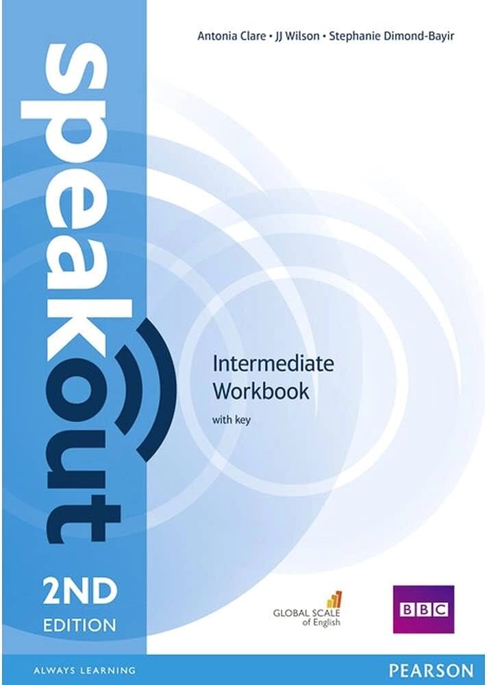 Книга "Speakout. Second Edition. Intermediate. Workbook with Key", Antonia Clare, JJ Wilson, Stephanie Dimond-Bayir от компании «Офистон маркет» - фото 1