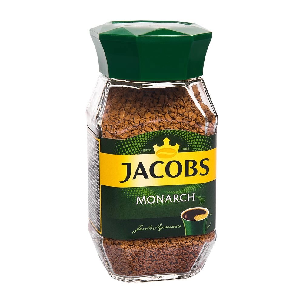 Кофе "Jacobs Monarch", растворимый, 95 г от компании «Офистон маркет» - фото 1