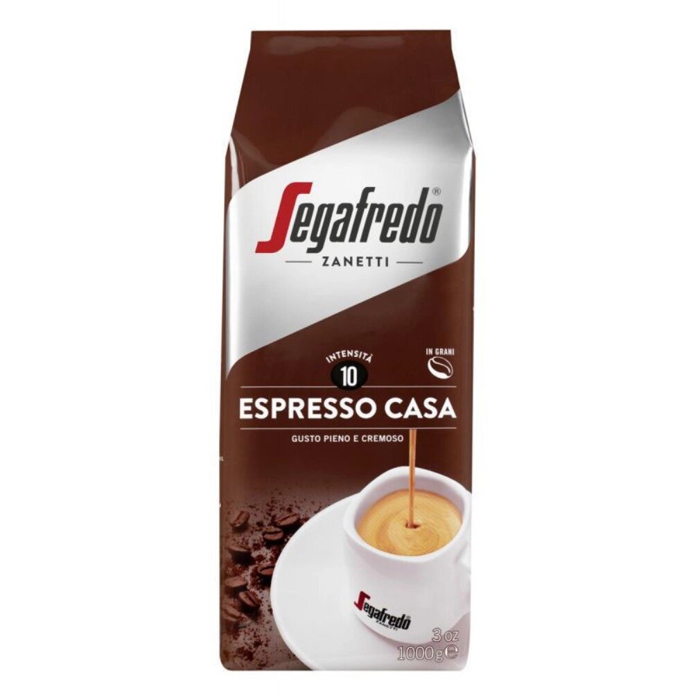 Кофе Segafredo "Espresso Casa", зерновой, 1000 г от компании «Офистон маркет» - фото 1