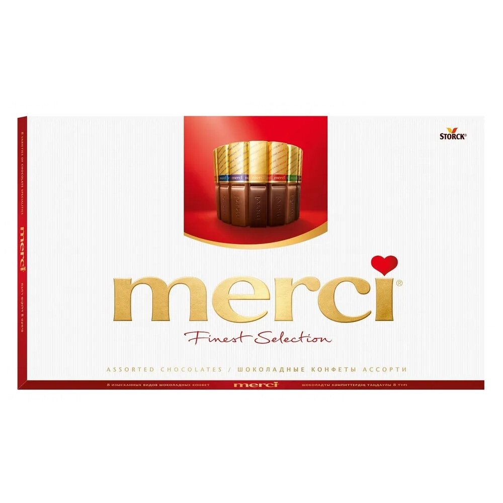 Конфеты ассорти "Merci" Finest Selection, 400 г от компании «Офистон маркет» - фото 1