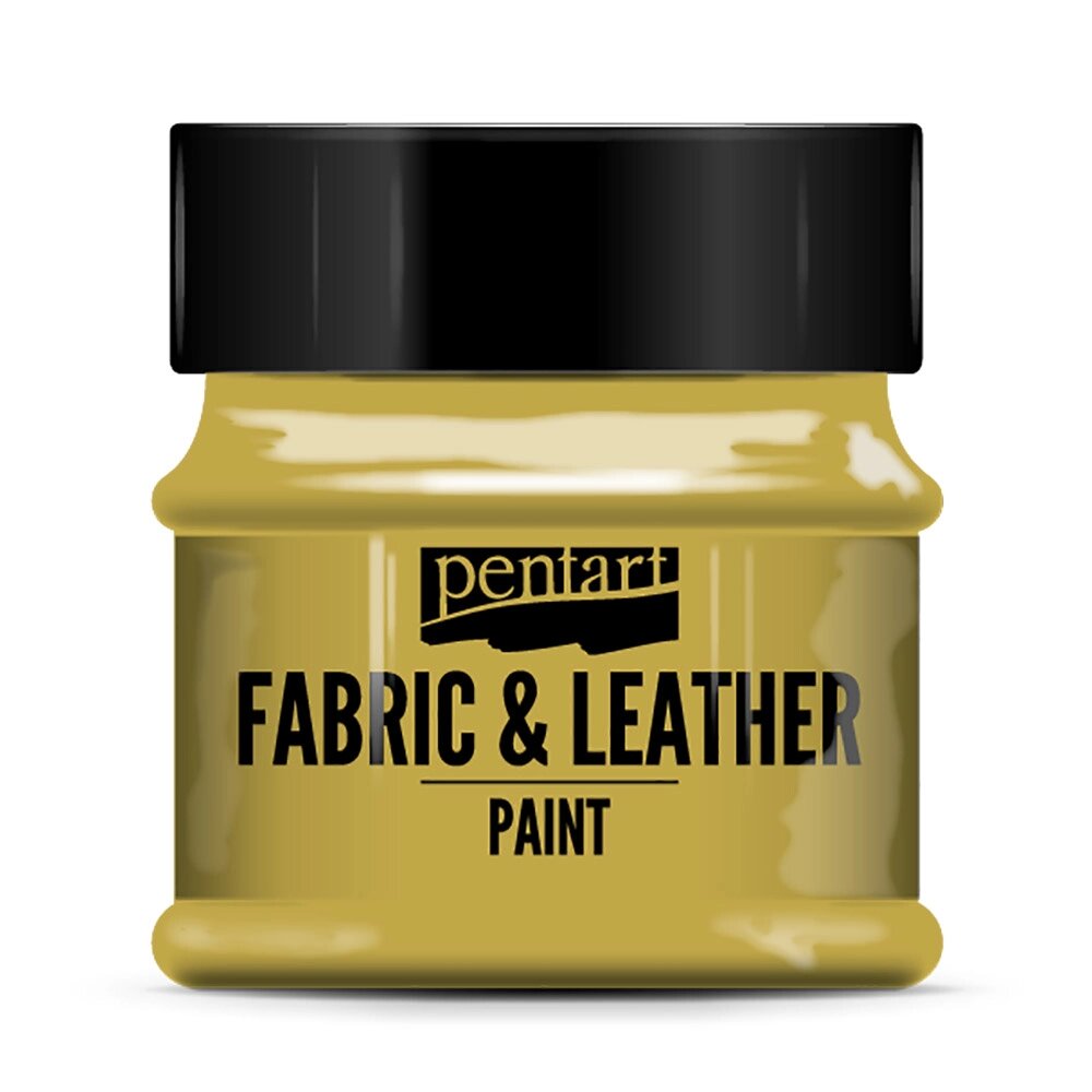 Краска для текстиля "Pentart Fabric & Leather paint", 50 мл, золото от компании «Офистон маркет» - фото 1