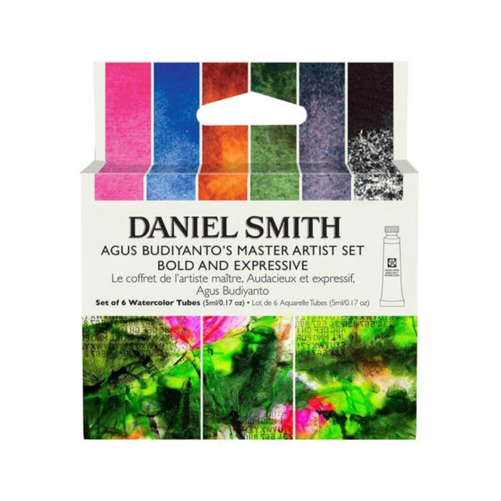 Краски акварельные Daniel Smith "Agus Budiyanto's Master Artist Set", 6 цветов, тубы от компании «Офистон маркет» - фото 1