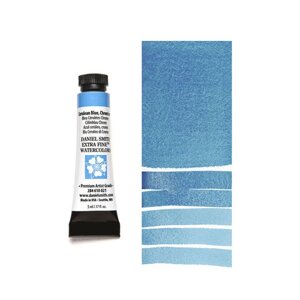 Краски акварельные "Daniel Smith", церулеум голубой хром, 5 мл, туба