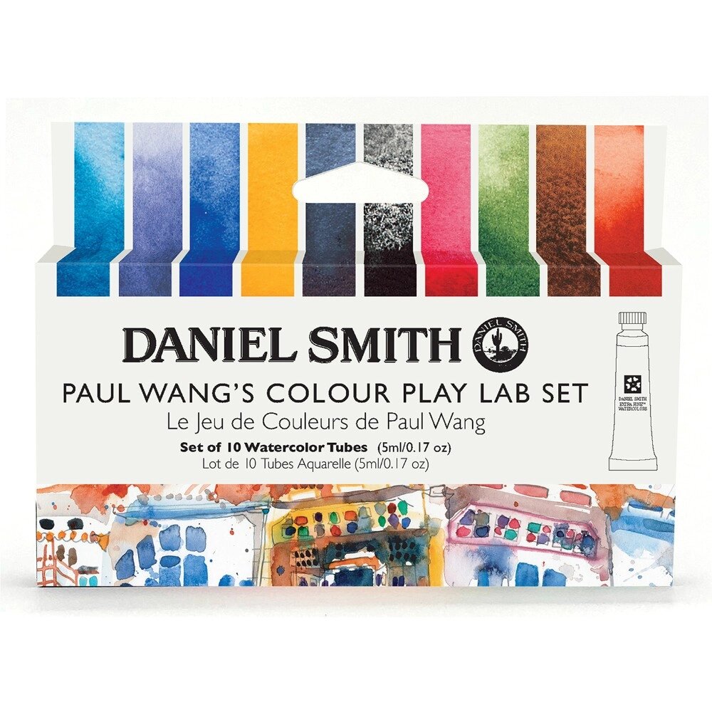 Краски акварельные Daniel Smith "Paul Wang's "Colour Play Lab" Set", 10 цветов, тубы от компании «Офистон маркет» - фото 1