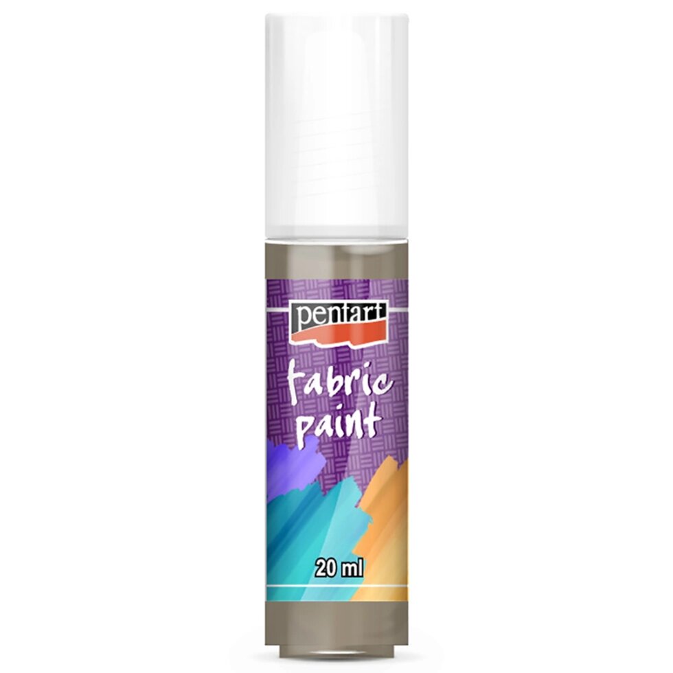 Краски для текстиля "Pentart Fabric paint", 20 мл, фундук от компании «Офистон маркет» - фото 1