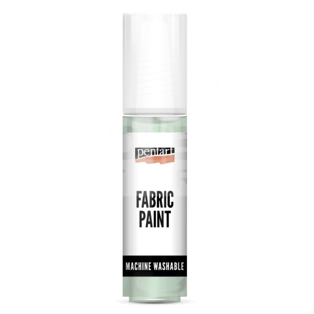 Краски для текстиля "Pentart Fabric paint", мятный, банка от компании «Офистон маркет» - фото 1