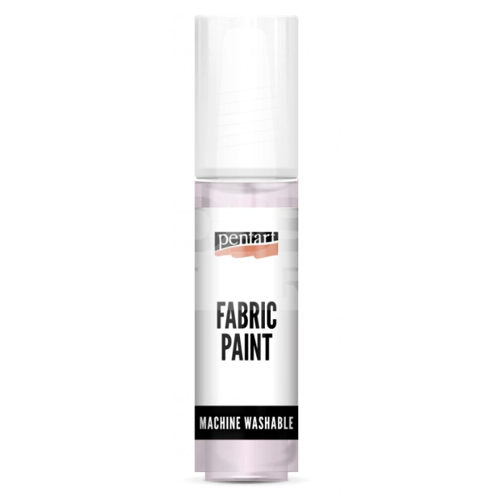 Краски для текстиля "Pentart Fabric paint", розовый, банка от компании «Офистон маркет» - фото 1