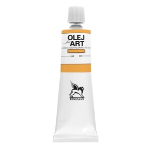 Краски масляные Renesans "Oils for art", 13 охра желтая, 60 мл, туба