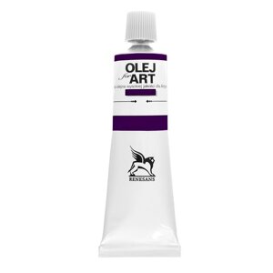 Краски масляные Renesans "Oils for art", 26 фиолетовый лак, 60 мл, туба
