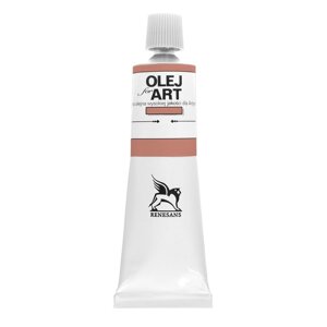 Краски масляные Renesans "Oils for art", 58 тинта телесная красная, 60 мл, туба