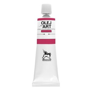 Краски масляные Renesans "Oils for art", 63 краповый кармин, 60 мл, туба