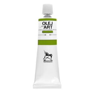 Краски масляные Renesans "Oils for art", 73 зелень ренессанс, 60 мл, туба