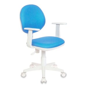 Кресло для детей Бюрократ "CH-W356AXSN/15-ткань, пластик, голубой