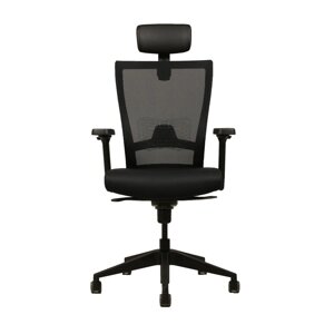 Кресло для руководителя "Art line", ткань, пластик, черный