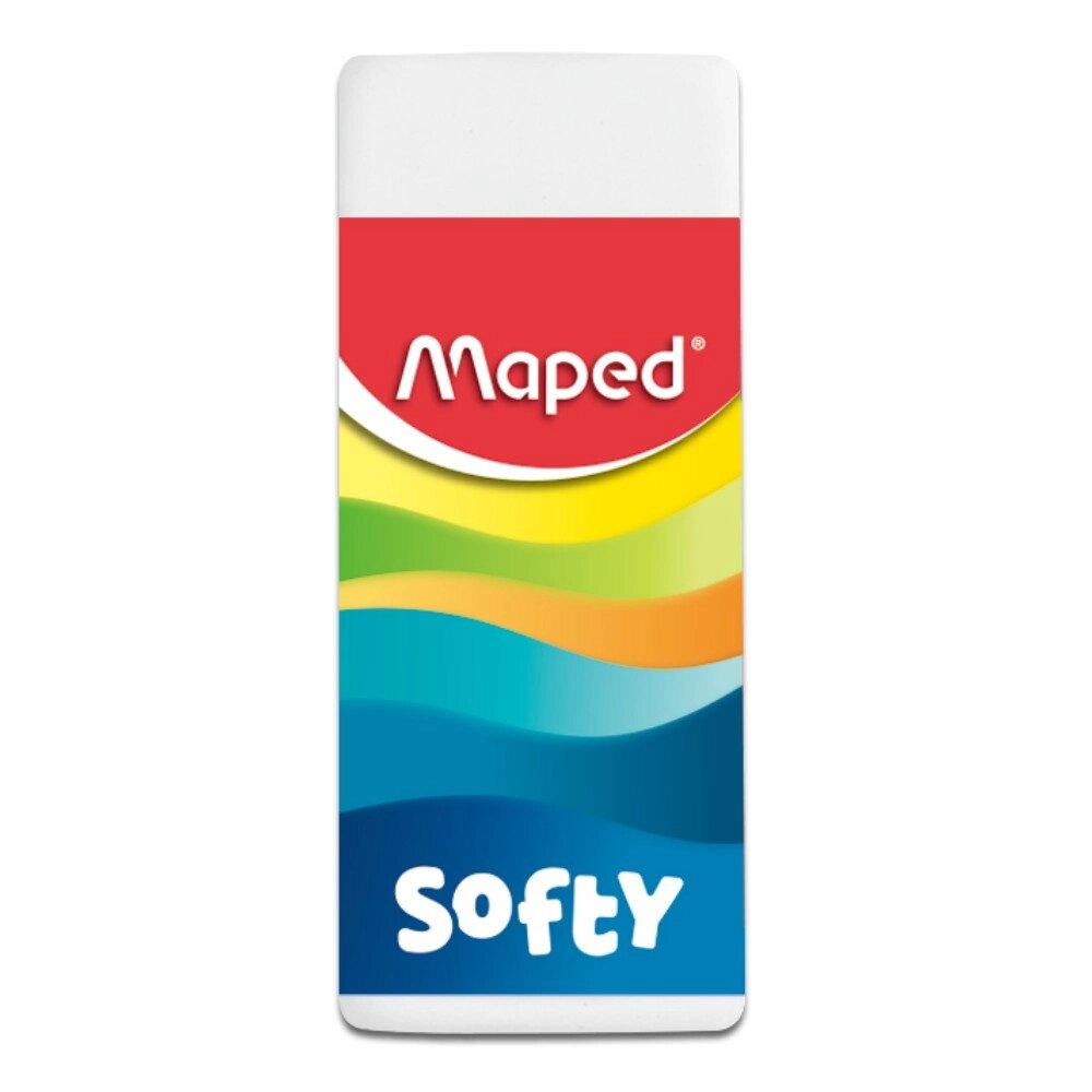 Ластик Maped "Softy", 1 шт, белый, (021529) от компании «Офистон маркет» - фото 1