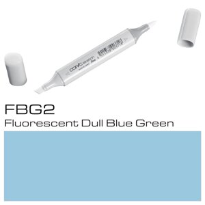Маркер перманентный "Copic Sketch", FBG-2 флуоресцентный тусклый сине-зеленый
