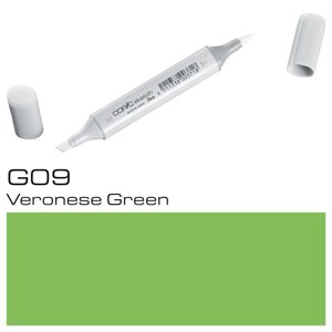 Маркер перманентный "Copic Sketch", G-09 веронский зеленый