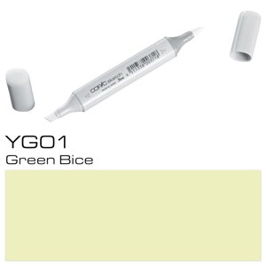 Маркер перманентный "Copic Sketch", YG-01 зеленый бледно-синий