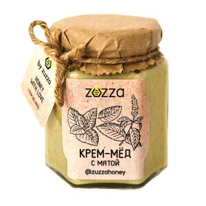 Мед-крем "Zuzza", мята, 240 г