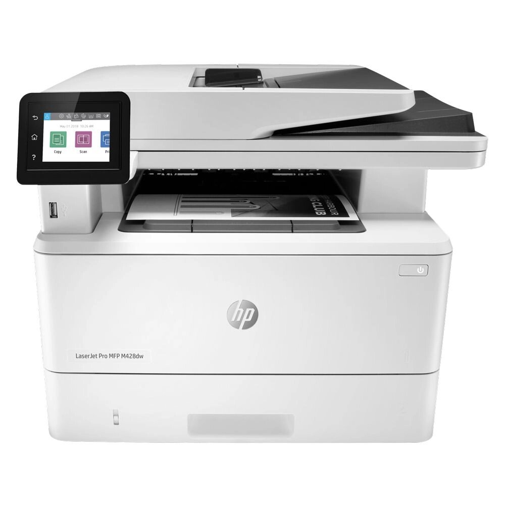 МФУ лазерное монохромное HP "LaserJet Pro MFP M428dw" (W1A28A) от компании «Офистон маркет» - фото 1