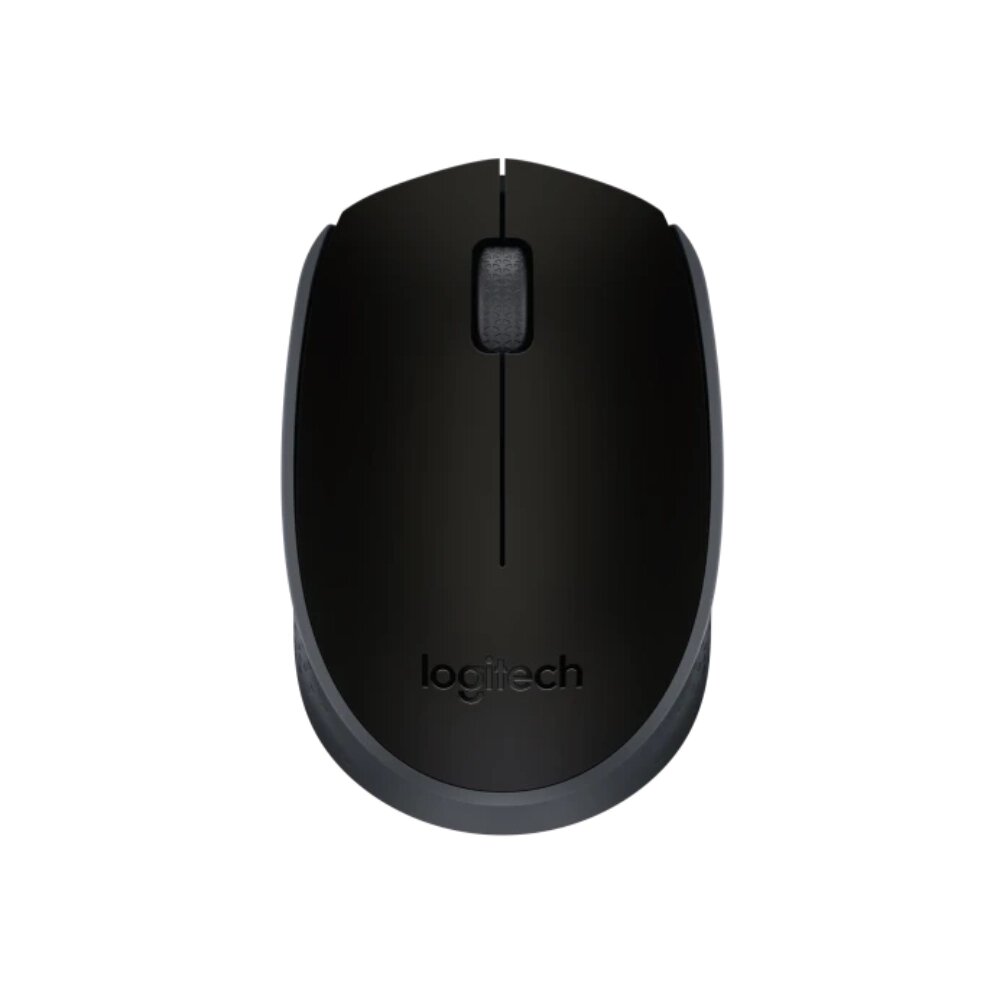 Мышь Logitech "Mouse M171", беспроводная, 1000 dpi, 3 кнопки, серый от компании «Офистон маркет» - фото 1