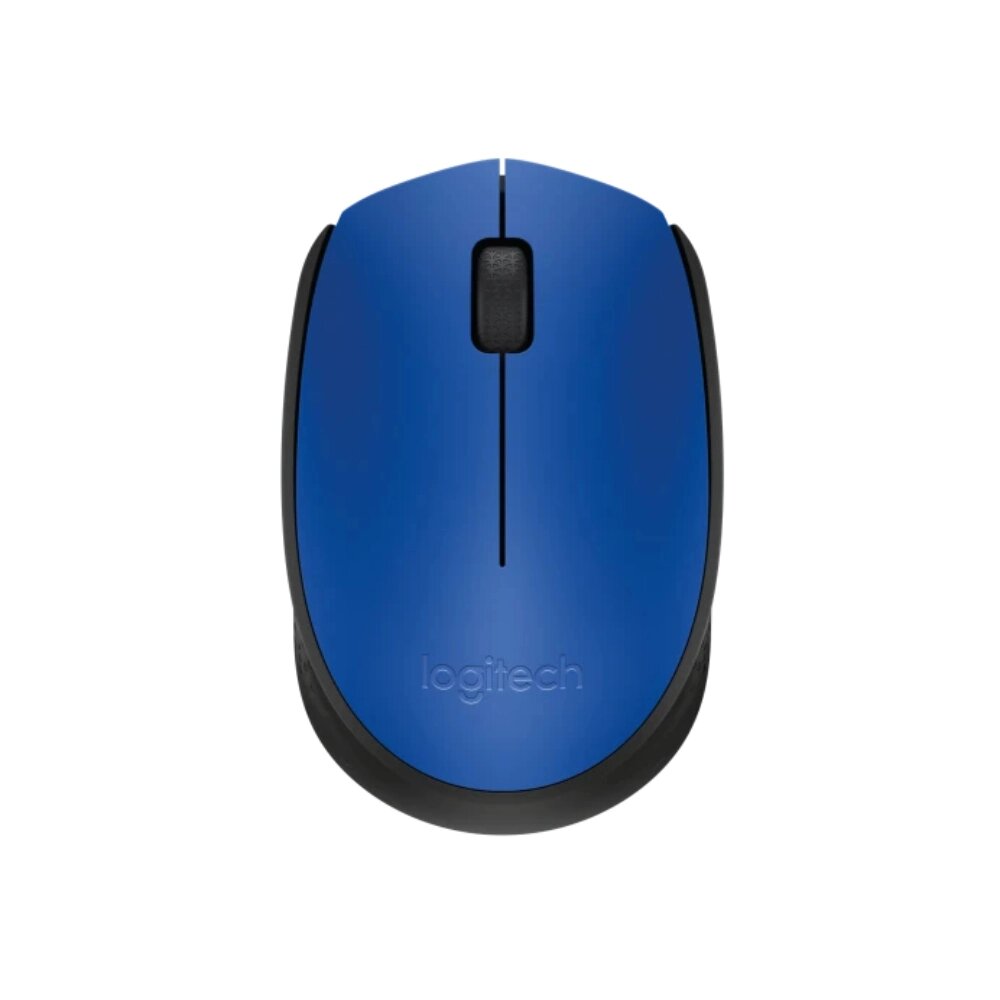 Мышь Logitech "Mouse M171", беспроводная, 1000 dpi, 3 кнопки, синий от компании «Офистон маркет» - фото 1