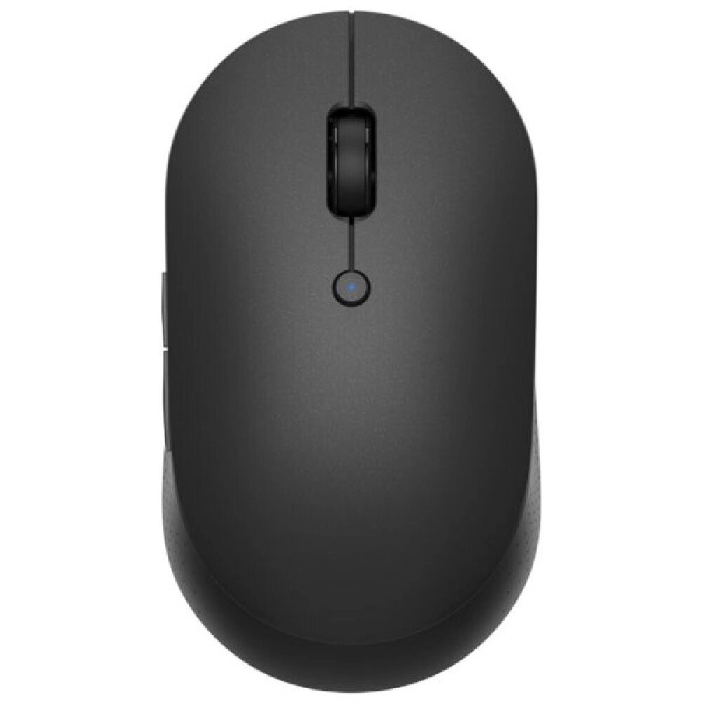 Мышь Xiaomi "Mi Dual Mode Wireless Mouse Silent (HLK4041GL)", беспроводная, 1300  dpi, 4 кнопки, черный от компании «Офистон маркет» - фото 1