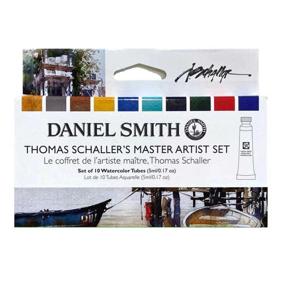 Набор акварели Daniel Smith "Tomas Shaller's Master Artist Set", 10 цветов, тубы от компании «Офистон маркет» - фото 1