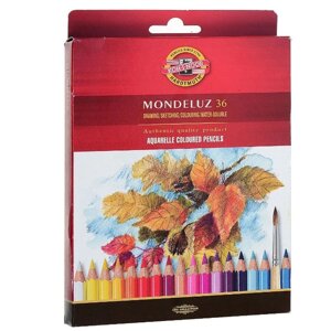 Набор акварельных карандашей "Mondeluz", 36 цветов
