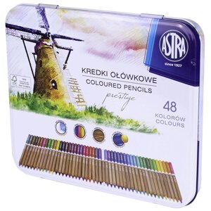 Набор цветных карандашей "Prestige", 48 цветов