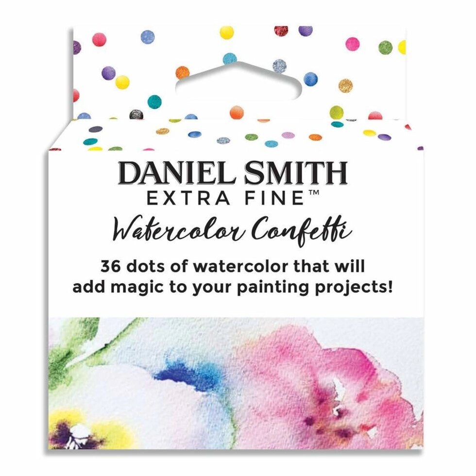 Набор цветовых карт Daniel Smith "Watercolor confetti", 36 цветов от компании «Офистон маркет» - фото 1