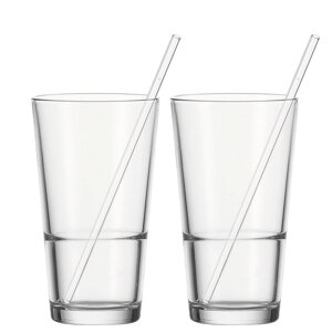 Набор стаканов для коктейлей "Event", стекло, 400 мл, прозрачный