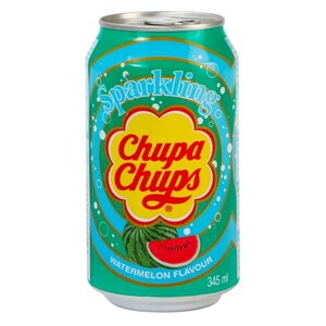 Напиток "Chupa Chups Sparkling" вкус арбуза, 345 мл