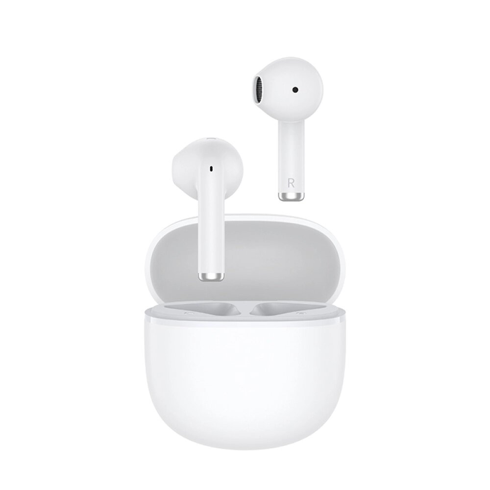 Наушники беспроводные QCY AilyBuds Lite White (BH23QT29A), белый от компании «Офистон маркет» - фото 1