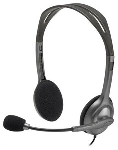 Наушники с микрофоном Logitech "Stereo Headset H111"