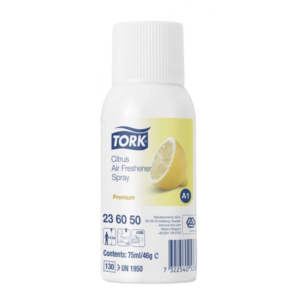 Освежитель воздуха "Tork Premium", А1, 75 мл, цитрус (236050-62) от компании «Офистон маркет» - фото 1