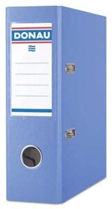 Папка-регистратор, A5, 75 мм, ПВХ ЭКО, светло-синий