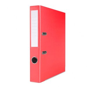 Папка-регистратор "Basic-Smart", А4, 50 мм, ПВХ ЭКО, красный