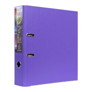 Папка-регистратор "Exacompta", A4, 80 мм, ПВХ, фиолетовый