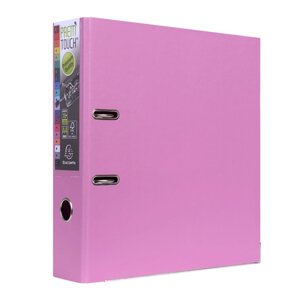 Папка-регистратор "Exacompta", A4, 80 мм, ПВХ, пастельный розовый