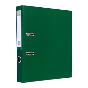 Папка-регистратор "VauPe", А4, 50 мм, ламинированный картон, зеленый